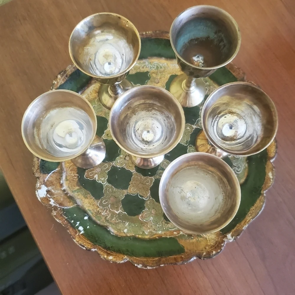Vintage cordial set